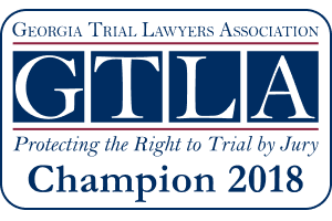 Georgia Trial Lawyer Association Champion 2018